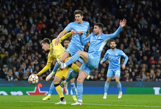 John Stones only made his first City appearance of the season last month