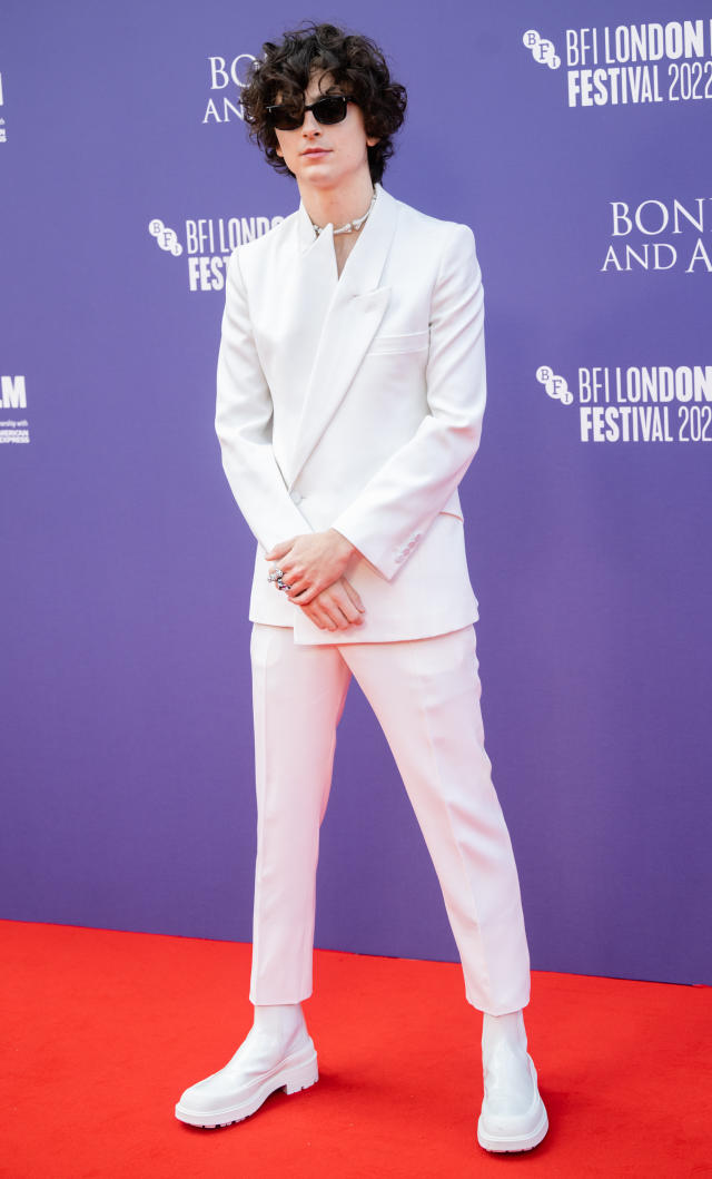 Timothée Chalamet's Red Carpet Signature Is Quickly Becoming Clear