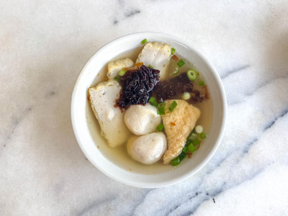 Malaysian Hup Kee Fishball Noodle - Fishball Soup