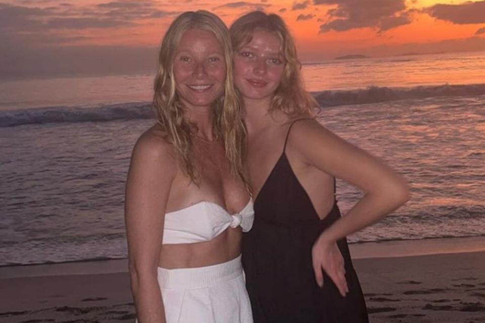 <p>Gwyneth Paltrow/Instagram</p> Gwyneth Paltrow and her daughter Apple