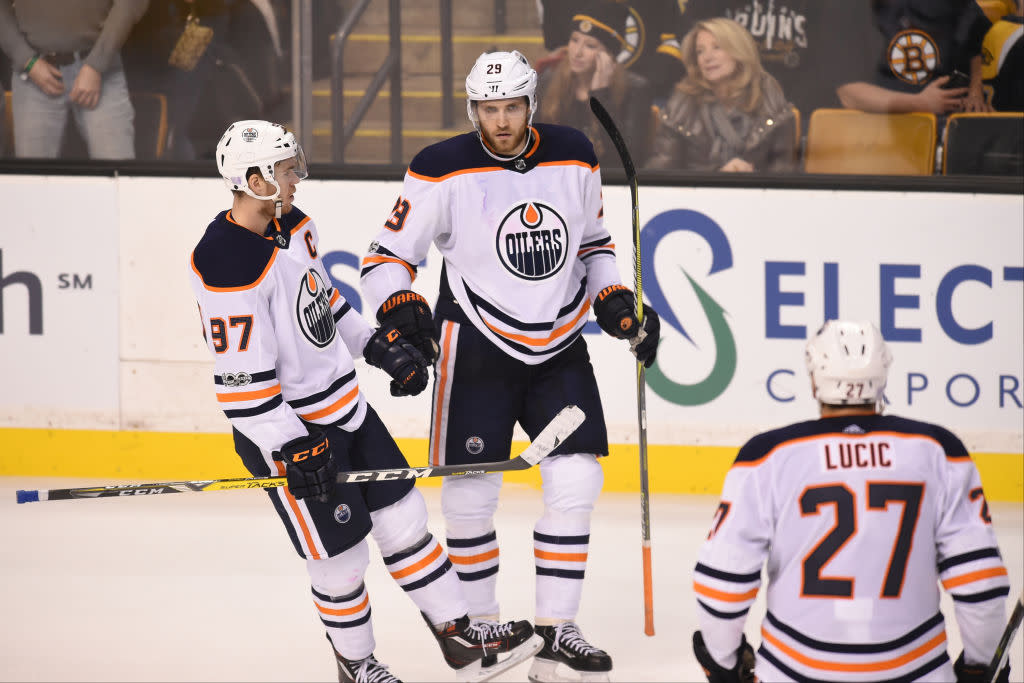 Connor McDavid and the Edmonton Oilers have a long way to climb, and could probably use some outside help. (Getty Images)