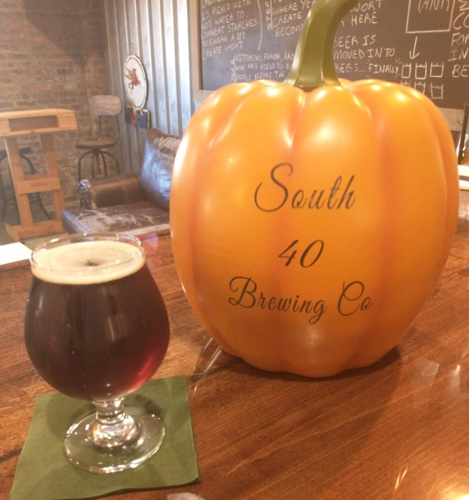 Babushka's Pumpkin French Toast Beer at South 40 Brewing Co., Edison.