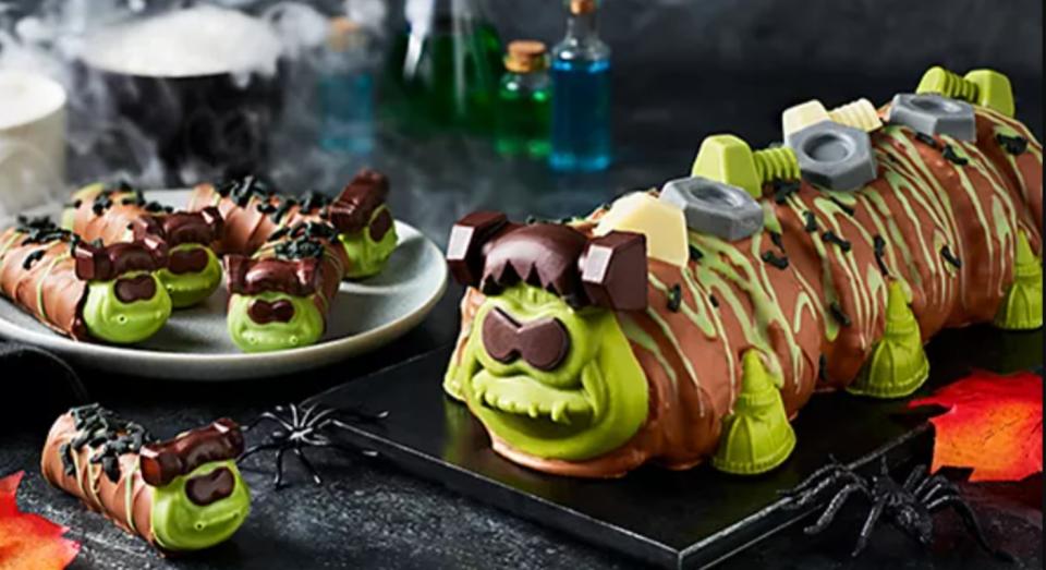 Frankencolin is the spooky twist on Colin the Caterpillar (M&S)