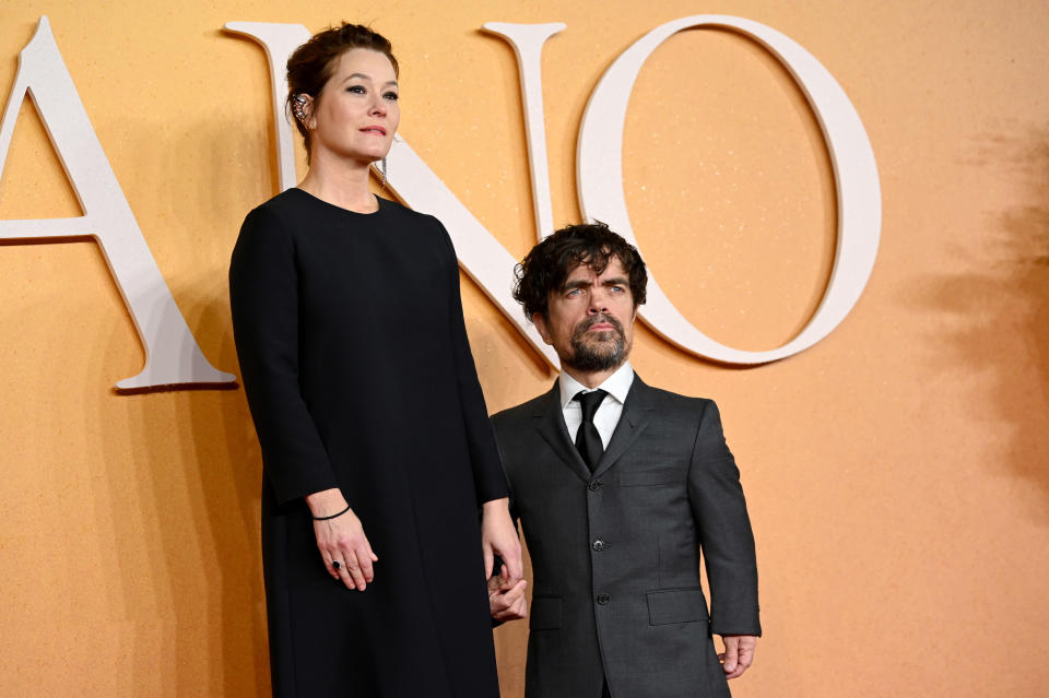 Erica Schmidt and Peter Dinklage