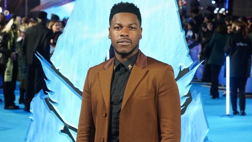 John Boyega at the premiere of Avatar: The Way of Water