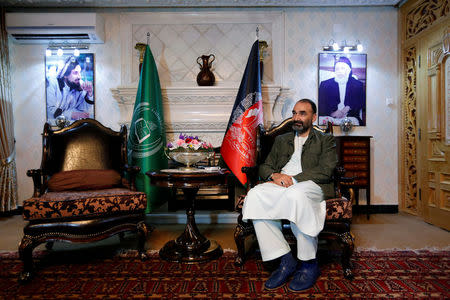 Atta Mohammad Noor, governor of the Balkh province, speaks during an interview in Kabul, Afghanistan, May 23, 2016. REUTERS/Mohammad Ismail