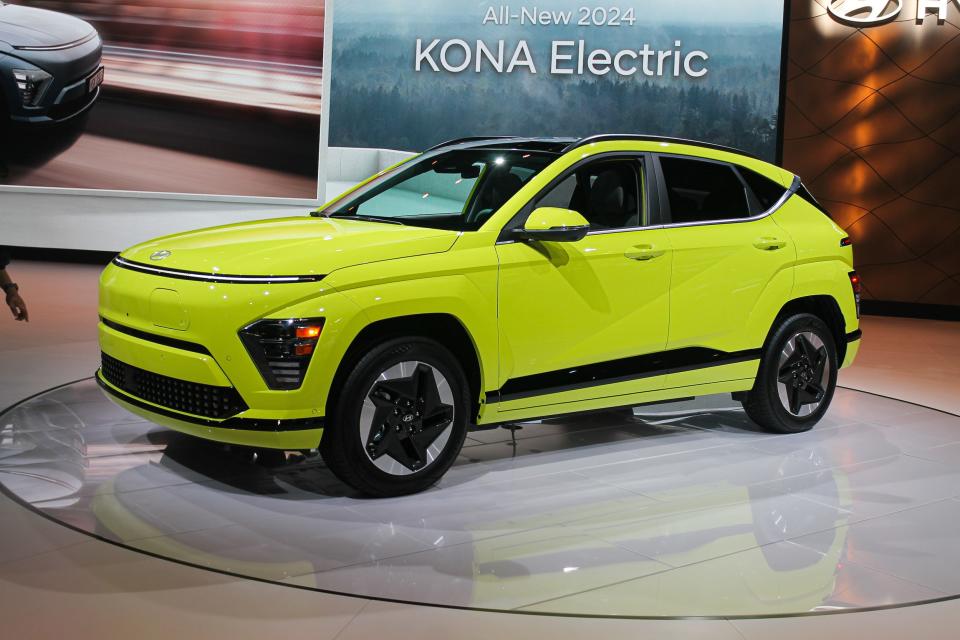 The Hyundai Kona Electric.