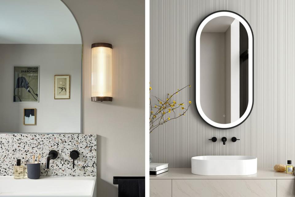 how to make small bathrooms look bigger