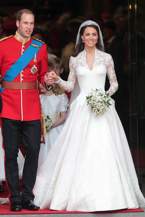 盤點10件英國皇室婚禮的絕美婚紗