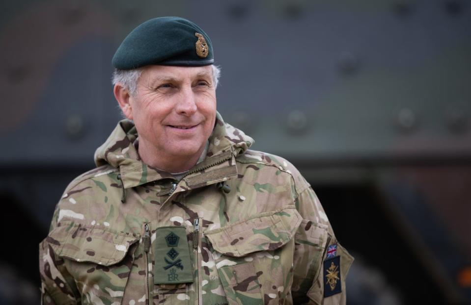 Former chief of the defence staff General Sir Nick Carter (Andrew Matthews/PA) (PA Wire)