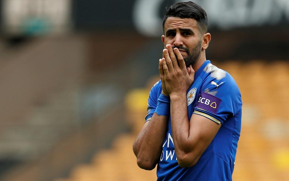 Riyad Mahrez may be forced to stay at Leicester