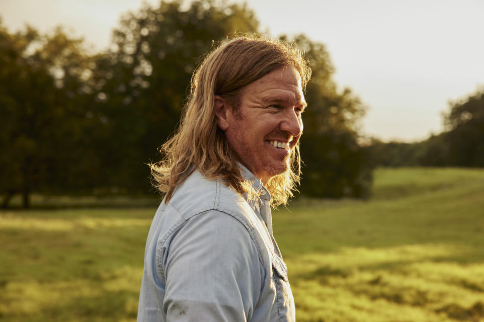 It's almost time to say goodbye to Chip Gaines' long hair. (River Jordan / Courtesy Chip Gaines)