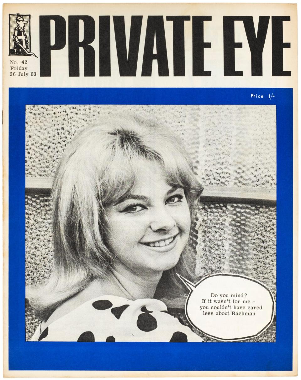Mandy Rice-Davies on the cover of issue No 42 - Marc Tielemans / Alamy