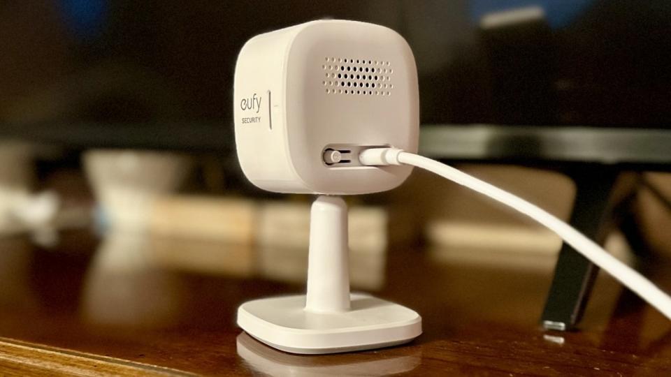 Eufy Security Indoor Cam C120 from behind