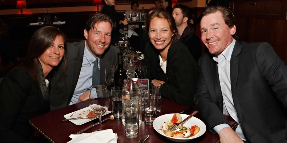 Christy Turlington Ed Burns Brian Burns Kelly Turlington Burns 