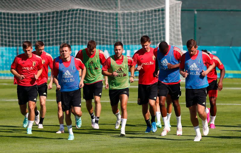 Euro 2020 - Belgium Training