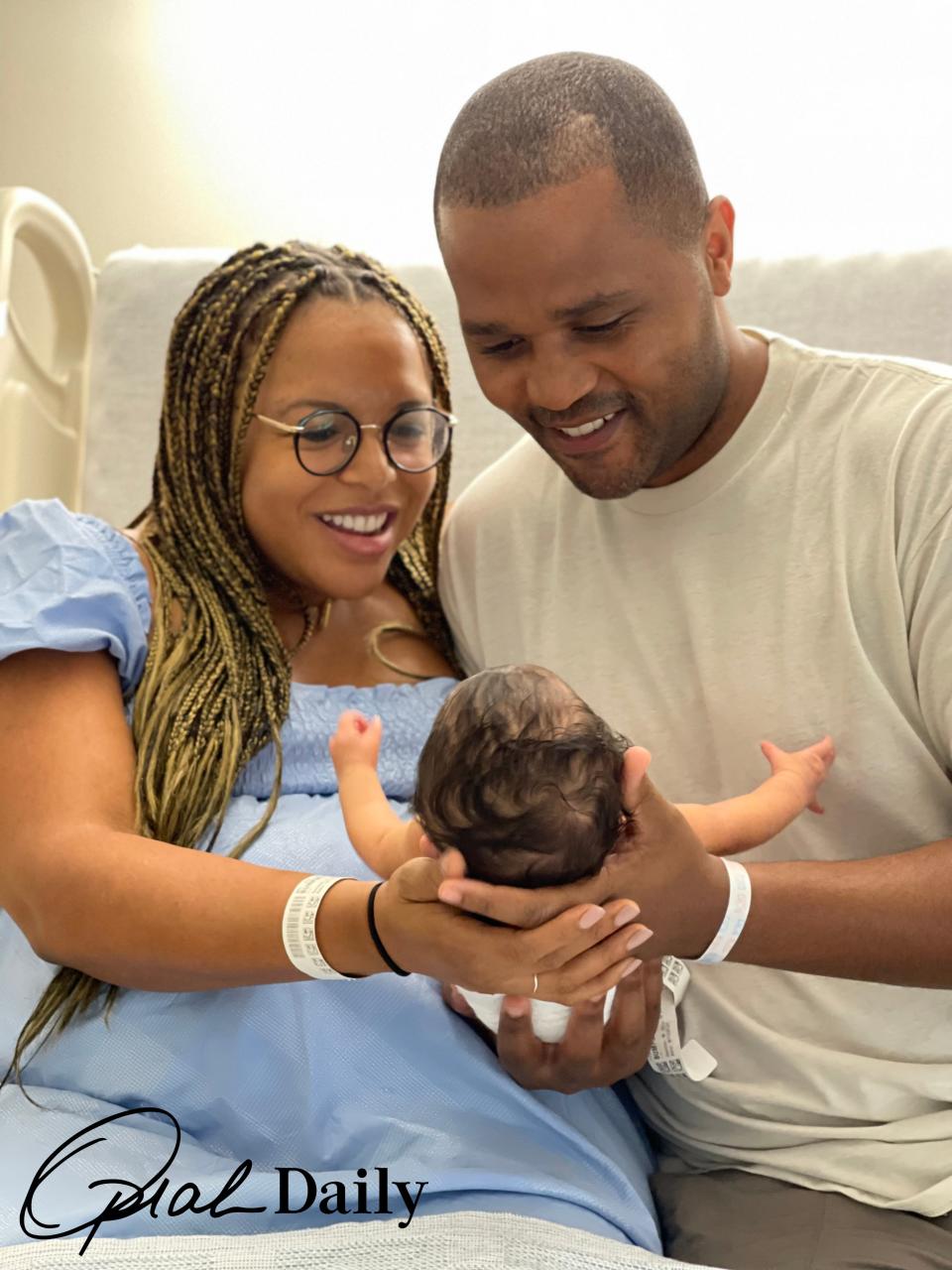 Kirby Bumpus welcomed her first child with husband Virgil Miller – a baby boy named Luca Lynn Miller.