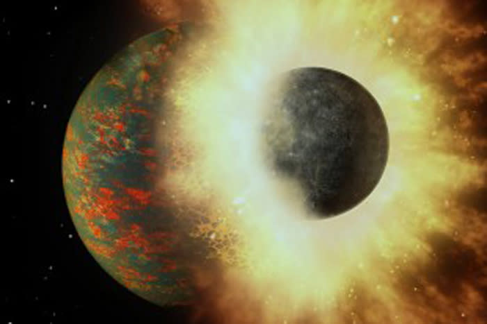 New research into the ratio of elements in Earth's mantle suggests that the planet's carbon might have come from a collision with a planet embryo around 4.4 billion years ago.