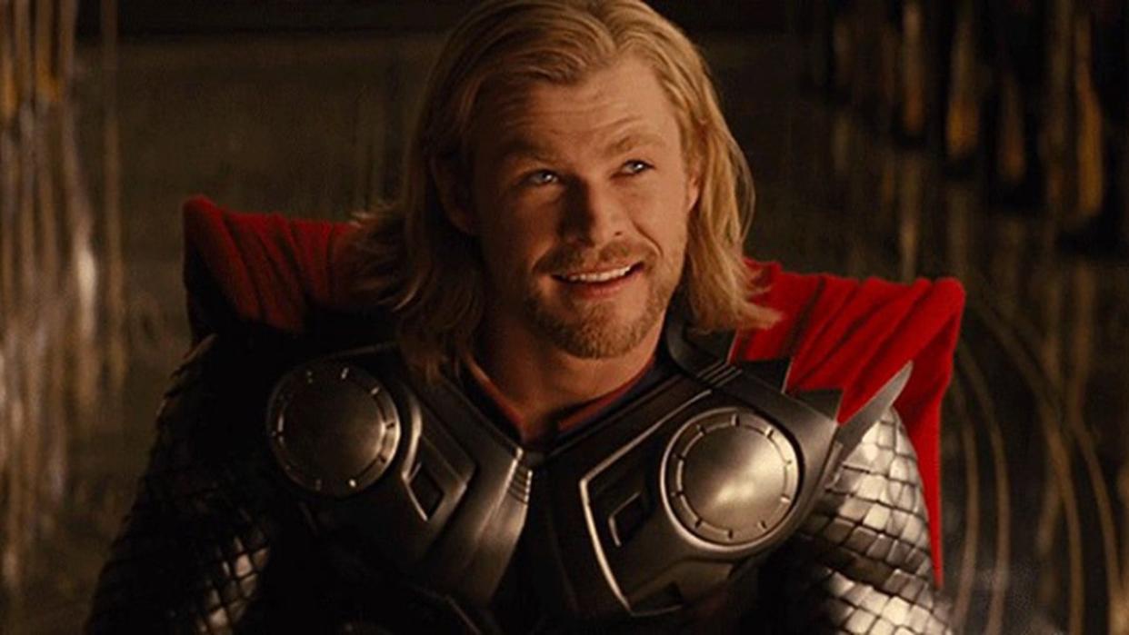  Chris Hemsworth in Thor. 