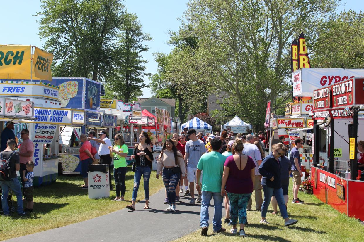 In the past the Main Street Port Clinton Walleye Festival drew thousands to the city over Memorial Day Weekend.