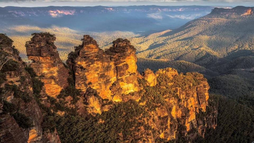 Supplied Editorial Echo Point in NSW's Blue Mountains.