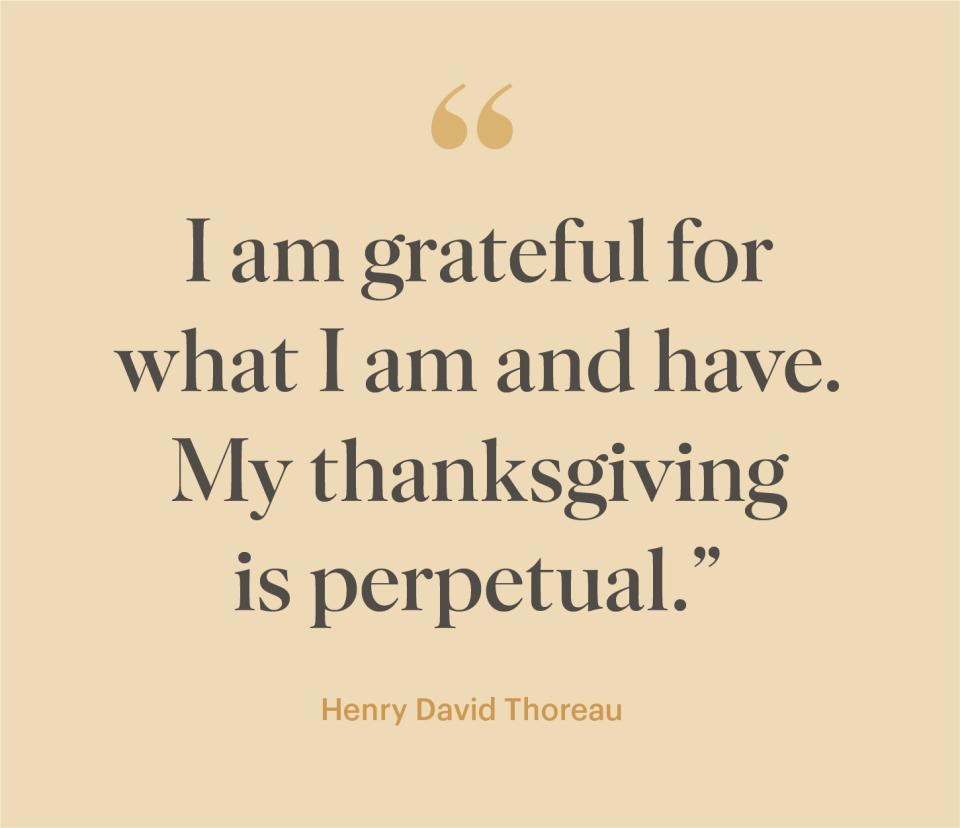thanksgiving quote by henry david thoreau