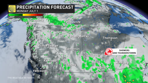 Canada Day West Precip