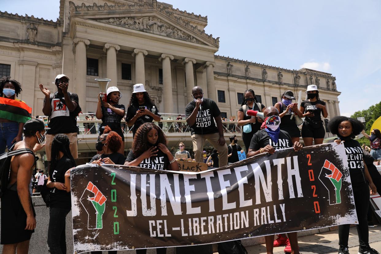 New York votes to recognise Juneteenth as a permanent state holiday. (Getty Images)
