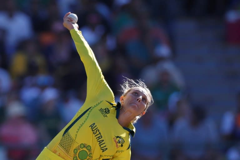 In the wickets: Australia's Ashleigh Gardner (Marco Longari)