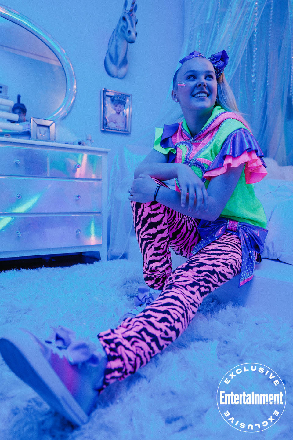 JoJo Siwa goes rainbow bright for EW's digital Pride cover shoot