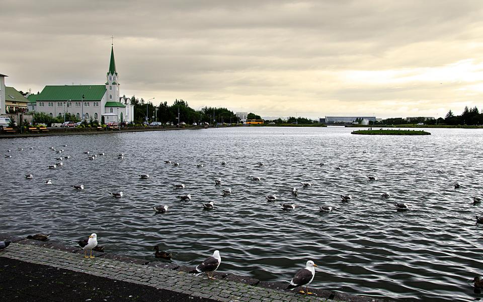 Tjörnin Lake, Reykjavik