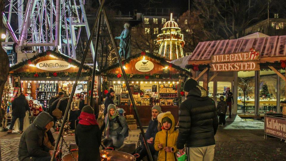 christmas market in oslo