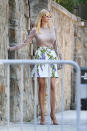 <p>Ivanka Trump en la puerta de su casa. (Style) </p>