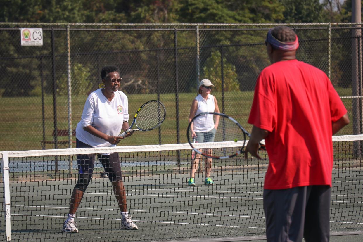 Aretha Fuqua, EdD is the president of the West Louisville Tennis Club