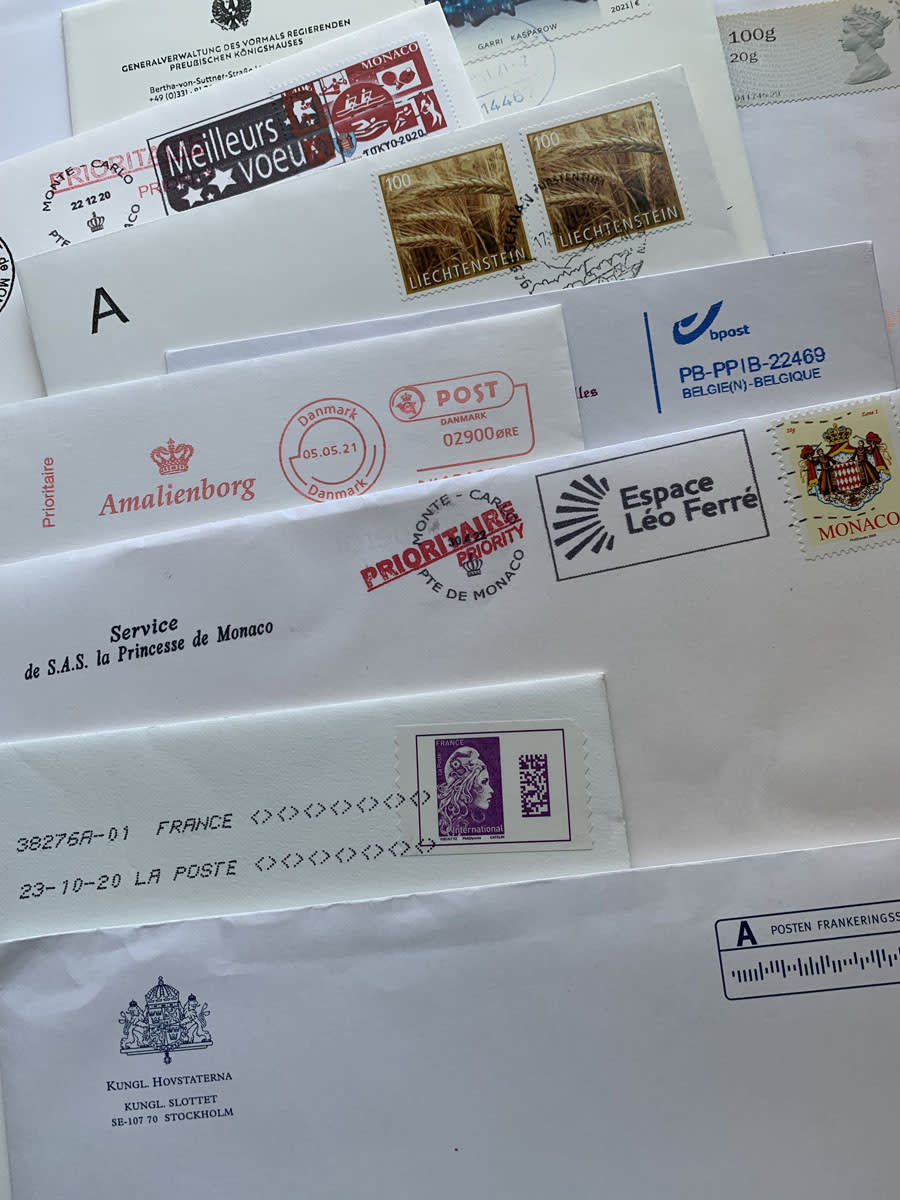 Letters from Royal Families