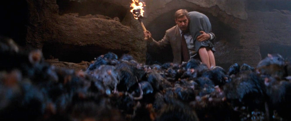 Screenshot from "The Last Crusade" with all the rats