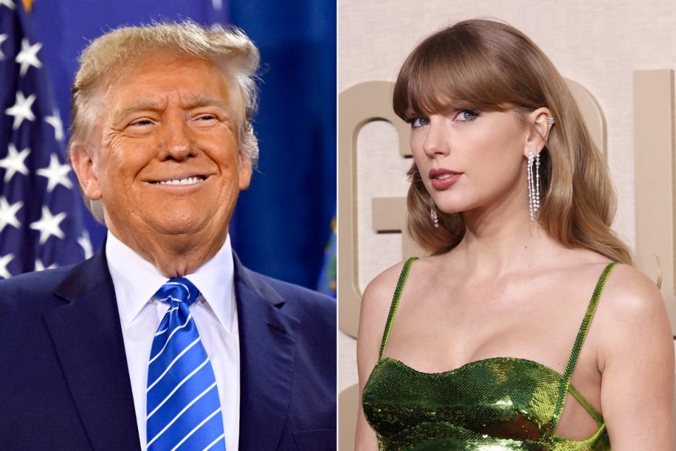 Donald Trump and Taylor Swift (Getty)