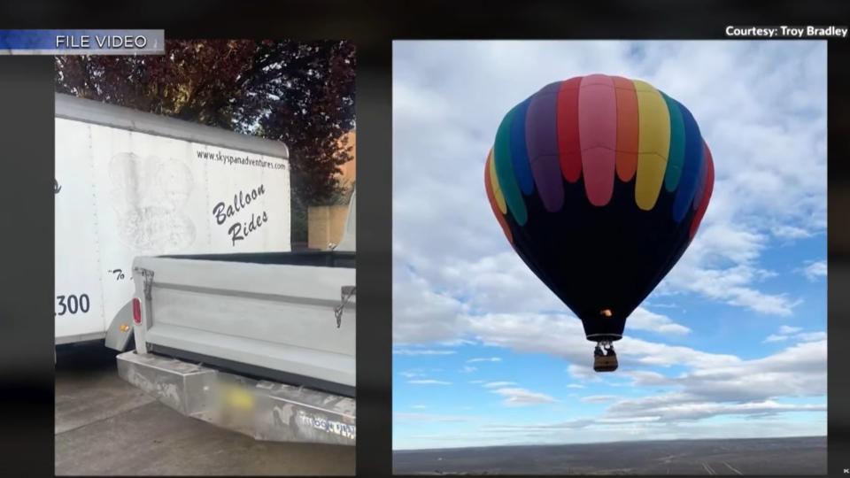 Stolen Car Bust Yields A Hot Air Balloon