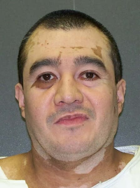 Mexican national Edgar Tamayo is pictured in this undated booking photo provided by the Texas Department of Criminal Justice in Huntsville, Texas, January 21, 2014. Mexico on Sunday strongly objected to the scheduled execution in Texas on Wednesday of Tamayo, convicted of killing a U.S. police officer, arguing that by executing him, the United States would be in "clear violation" of international treaties. REUTERS/Texas Dept of Criminal Justice/Handout via Reuters (UNITED STATES - Tags: CRIME LAW HEADSHOT POLITICS) ATTENTION EDITORS - THIS IMAGE WAS PROVIDED BY A THIRD PARTY. FOR EDITORIAL USE ONLY. NOT FOR SALE FOR MARKETING OR ADVERTISING CAMPAIGNS. THIS PICTURE IS DISTRIBUTED EXACTLY AS RECEIVED BY REUTERS, AS A SERVICE TO CLIENTS