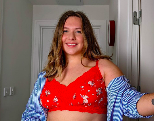 M&S praised for inclusive lingerie photo of model with 'beautiful body