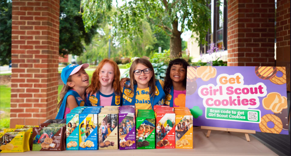 So many flavors to choose from! (Courtesy Girl Scouts of the USA)