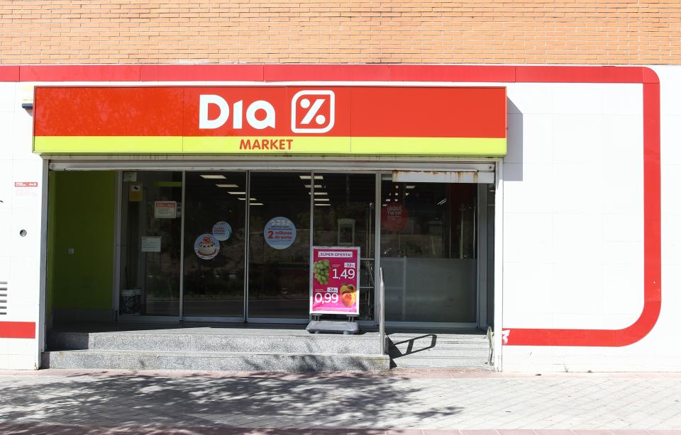 Supermercado de la cadena Dia en Madrid. (Foto: Eduardo Parra/Europa Press via Getty Images)