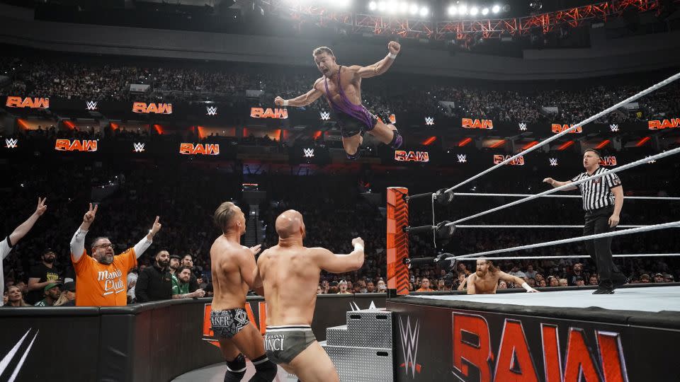 In January, Netflix announced it had acquired the exclusive rights to "WWE Raw" live, currently seen on Comcast's USA cable network. According to a company filing, the 10-year deal is valued at more than $5 billion. - WWE/Getty Images