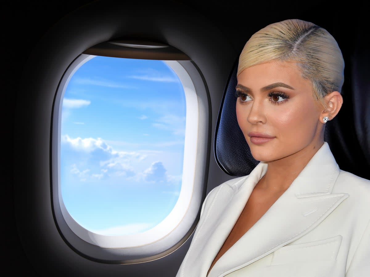 The mammoth impact of Kylie Jenner’s alleged travel choices don’t seem to matter to her (Angela Weiss/Getty/iStock)