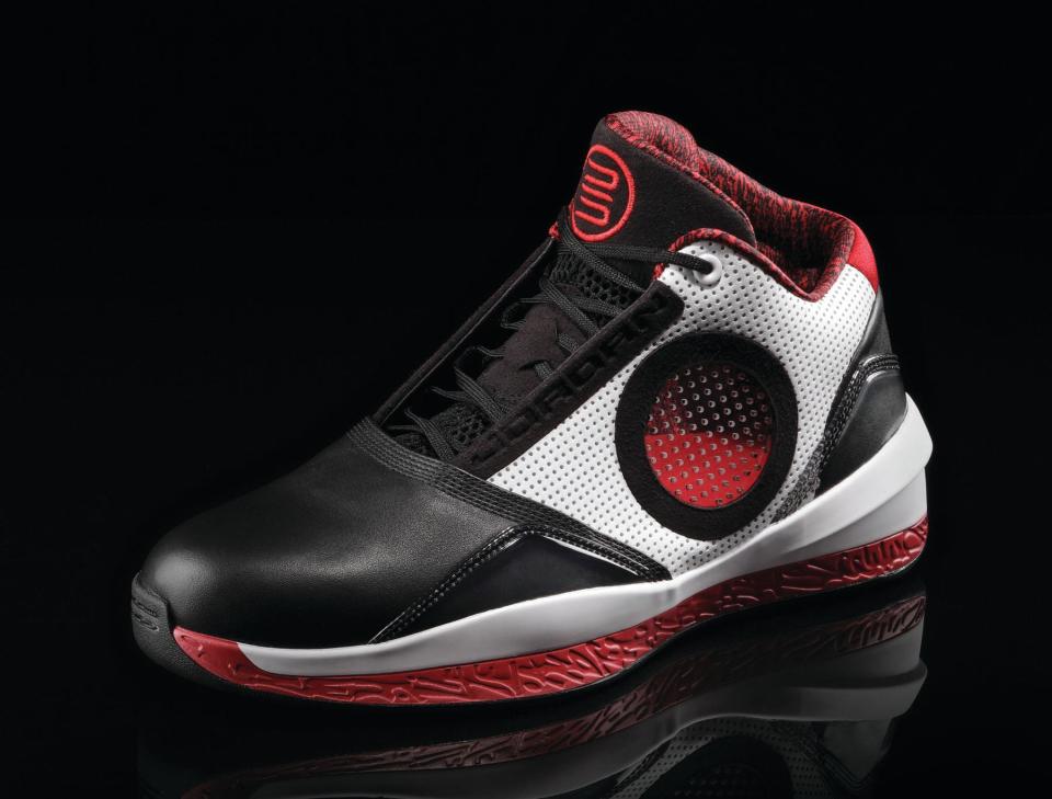 <p>Air Jordan 2010 - "Full Speed Ahead" (2010): The 25th edition celebrates MJ's ability to "see through" opponents. (Photo courtesy of Nike)</p>