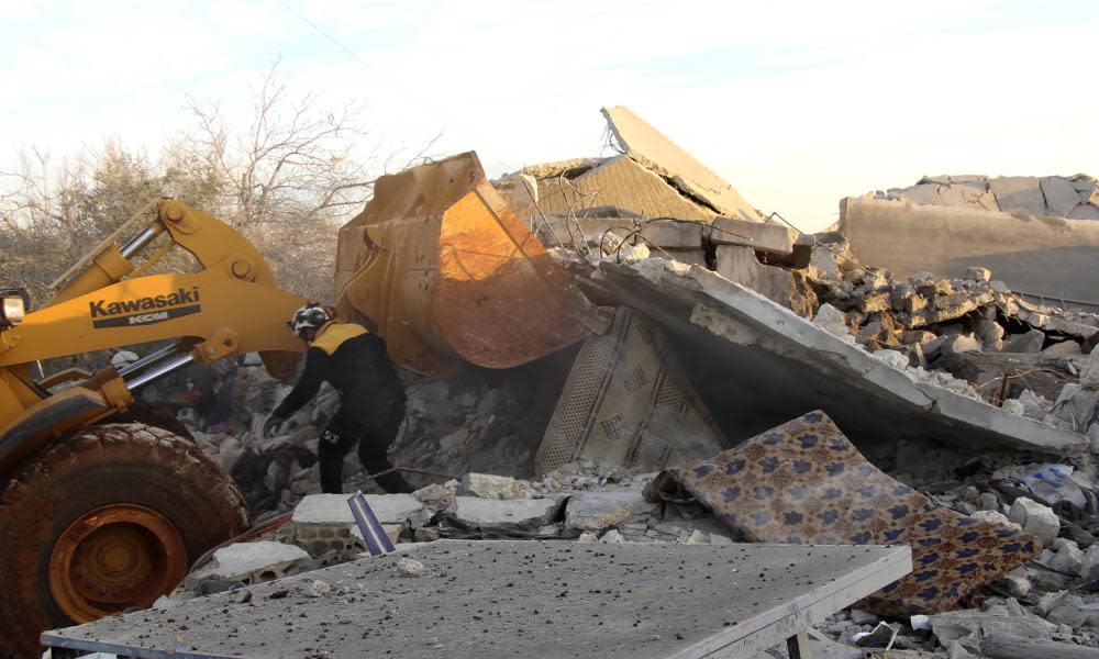 <span>Photograph: Syrian Civil Defence White Helmets/AP</span>