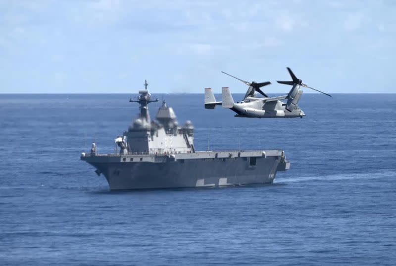 ▲韓國海軍獨島級兩棲突擊艦「馬羅島號」。（圖／翻攝自韓國海軍臉書）