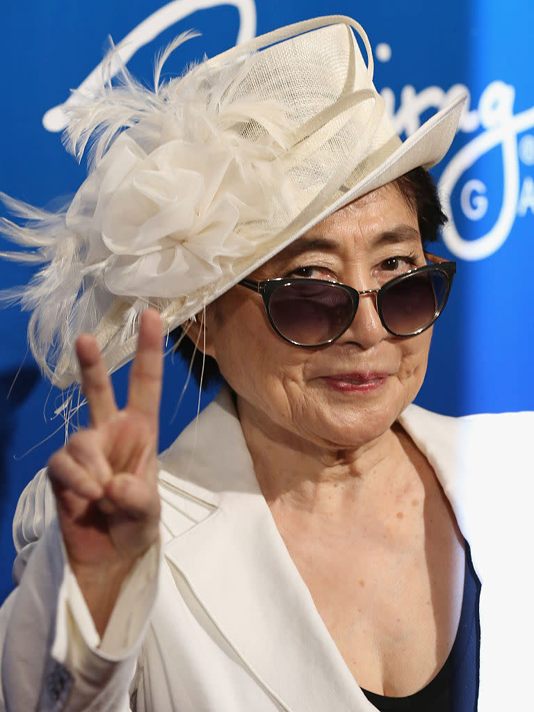 Yoko Ono featured in 2016