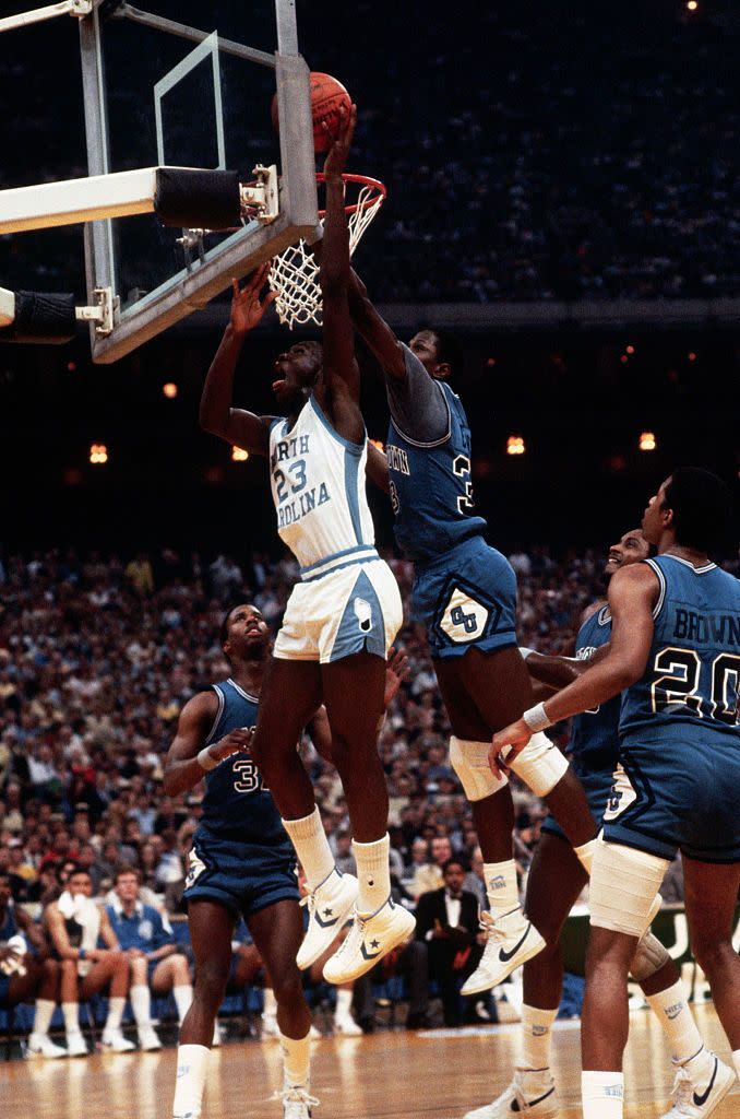 1982: Michael Jordan vs. Patrick Ewing