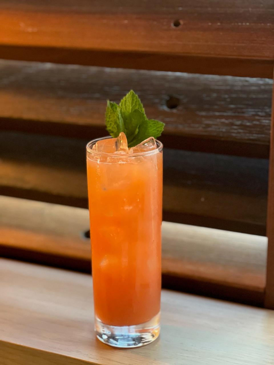 Tommy Bahama's new surf 'n swizzle is a great way to celebrate National Rum Day or month.
